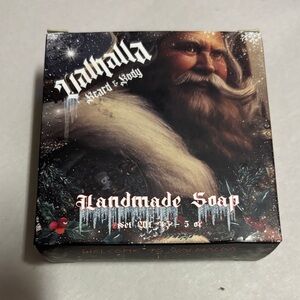 Beard & Body Handmade Soap - Black and Red